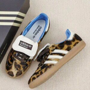 Adidas x Wales Bonner Samba Leopard Pony